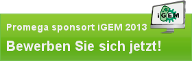 Lassen Sie sich von Promega sponsorn!